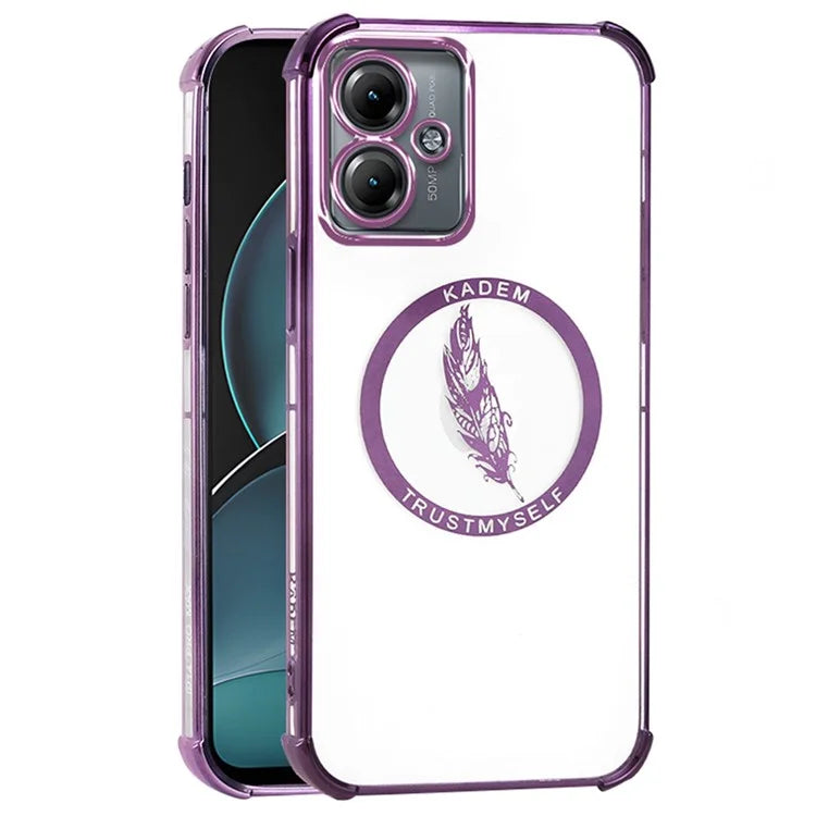 KADEM For Motorola Moto G14 4G Protective Case Anti-Drop Soft TPU Phone Cover