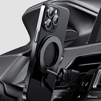For iPhone 14 Pro Case Kickstand PC+TPU Phone Cover Compatible with MagSafe