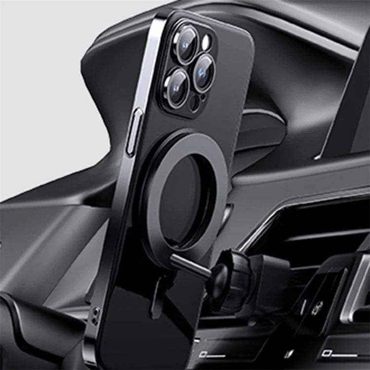 For iPhone 14 Pro Case Kickstand PC+TPU Phone Cover Compatible with MagSafe