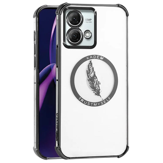 KADEM For Motorola Edge 40 Neo 5G Case Thickened Corner Soft TPU Phone Cover
