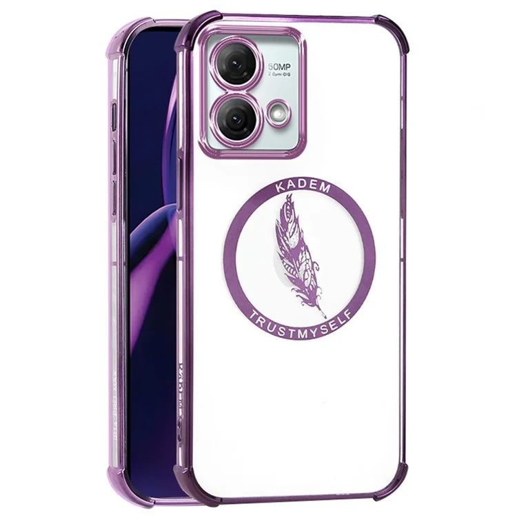 KADEM For Motorola Moto G84 5G TPU Case Electroplating Protective Phone Cover