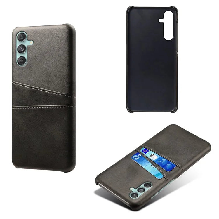 For Samsung Galaxy M55 5G / C55 5G / F55 5G Case Card Holder Leather+PC Phone Cover