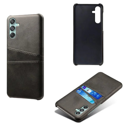 For Samsung Galaxy M55 5G / C55 5G / F55 5G Case Card Holder Leather+PC Phone Cover