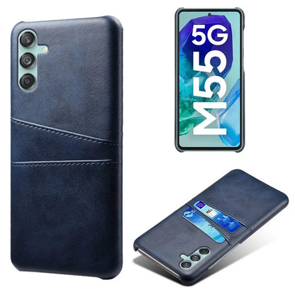 For Samsung Galaxy M55 5G / C55 5G / F55 5G Case Card Holder Leather+PC Phone Cover