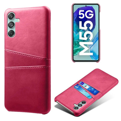 For Samsung Galaxy M55 5G / C55 5G / F55 5G Case Card Holder Leather+PC Phone Cover