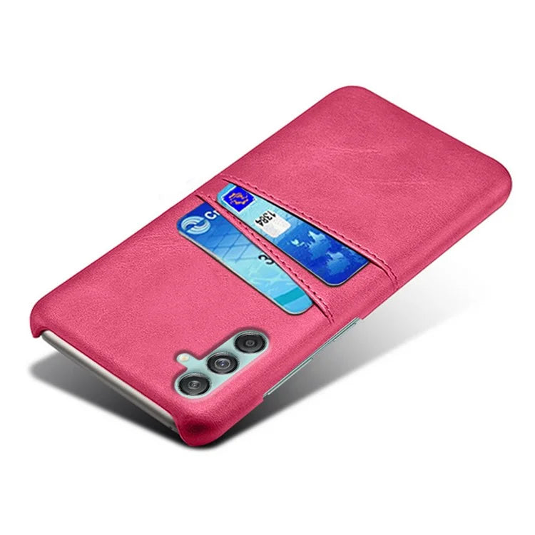 For Samsung Galaxy M55 5G / C55 5G / F55 5G Case Card Holder Leather+PC Phone Cover