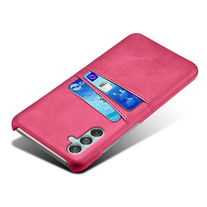 For Samsung Galaxy M55 5G / C55 5G / F55 5G Case Card Holder Leather+PC Phone Cover