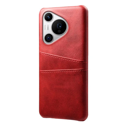 For Huawei Pura 70 Pro / Pura 70 Pro+ Case Dual Card Holder Leather+PC Phone Cover