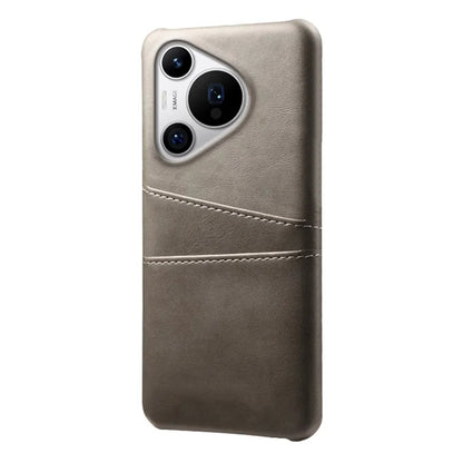 For Huawei Pura 70 Pro / Pura 70 Pro+ Case Dual Card Holder Leather+PC Phone Cover