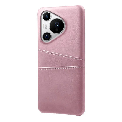 For Huawei Pura 70 Pro / Pura 70 Pro+ Case Dual Card Holder Leather+PC Phone Cover