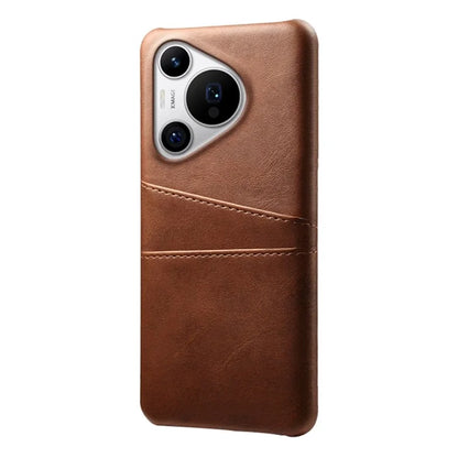 For Huawei Pura 70 Pro / Pura 70 Pro+ Case Dual Card Holder Leather+PC Phone Cover