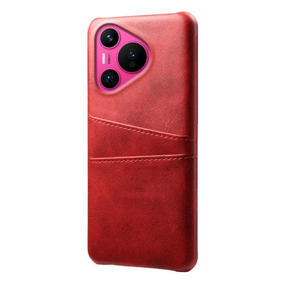 For Huawei Pura 70 Slim Case Card Slots PU+PC Phone Cover