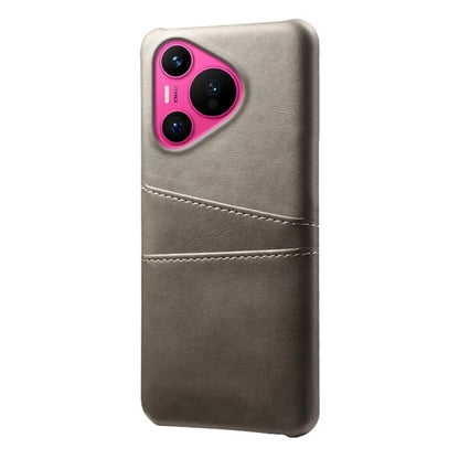 For Huawei Pura 70 Slim Case Card Slots PU+PC Phone Cover