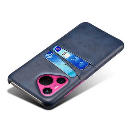For Huawei Pura 70 Slim Case Card Slots PU+PC Phone Cover