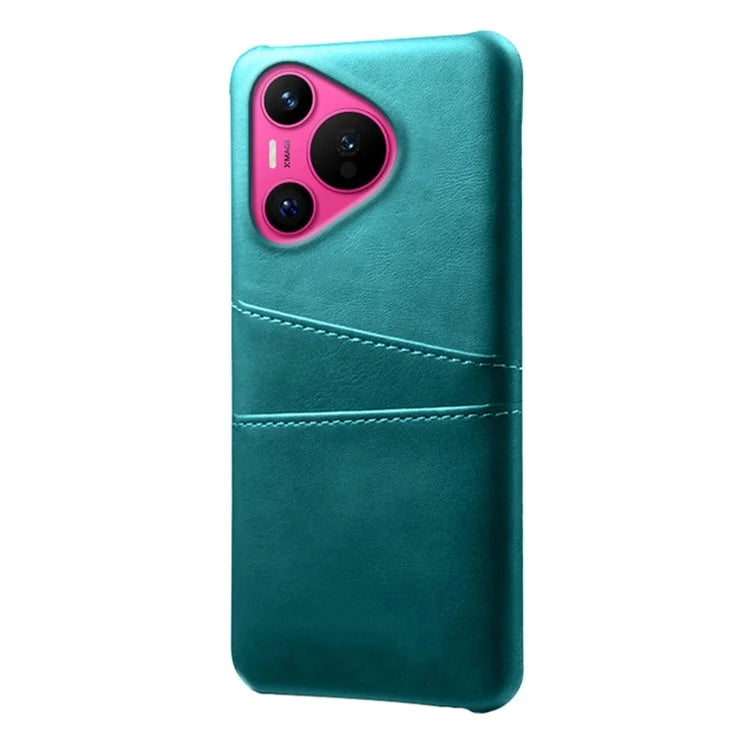 For Huawei Pura 70 Slim Case Card Slots PU+PC Phone Cover