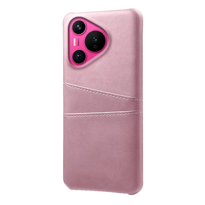 For Huawei Pura 70 Slim Case Card Slots PU+PC Phone Cover