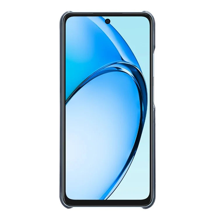 For Oppo A60 4G Case PU Leather Hard PC Phone Cover with Dual Card Slots