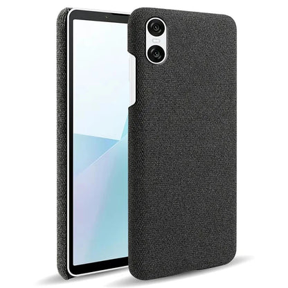 For Sony Xperia 10 VI Case Anti-Scratch Cloth+PC Phone Cover