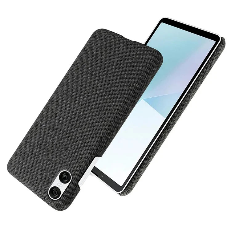 For Sony Xperia 10 VI Case Anti-Scratch Cloth+PC Phone Cover