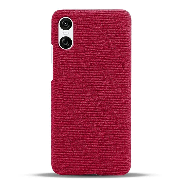 For Sony Xperia 10 VI Case Anti-Scratch Cloth+PC Phone Cover