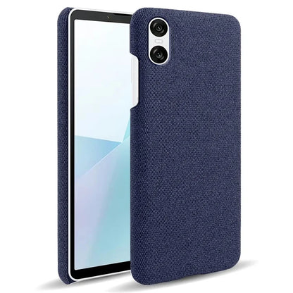 For Sony Xperia 10 VI Case Anti-Scratch Cloth+PC Phone Cover