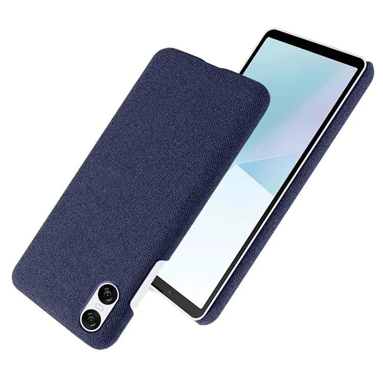 For Sony Xperia 10 VI Case Anti-Scratch Cloth+PC Phone Cover