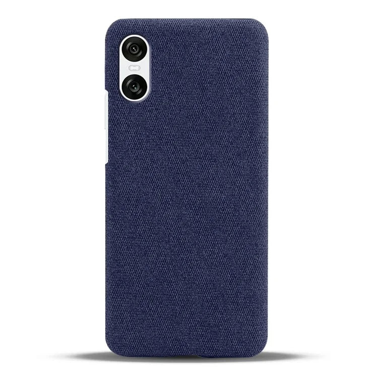For Sony Xperia 10 VI Case Anti-Scratch Cloth+PC Phone Cover
