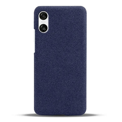 For Sony Xperia 10 VI Case Anti-Scratch Cloth+PC Phone Cover