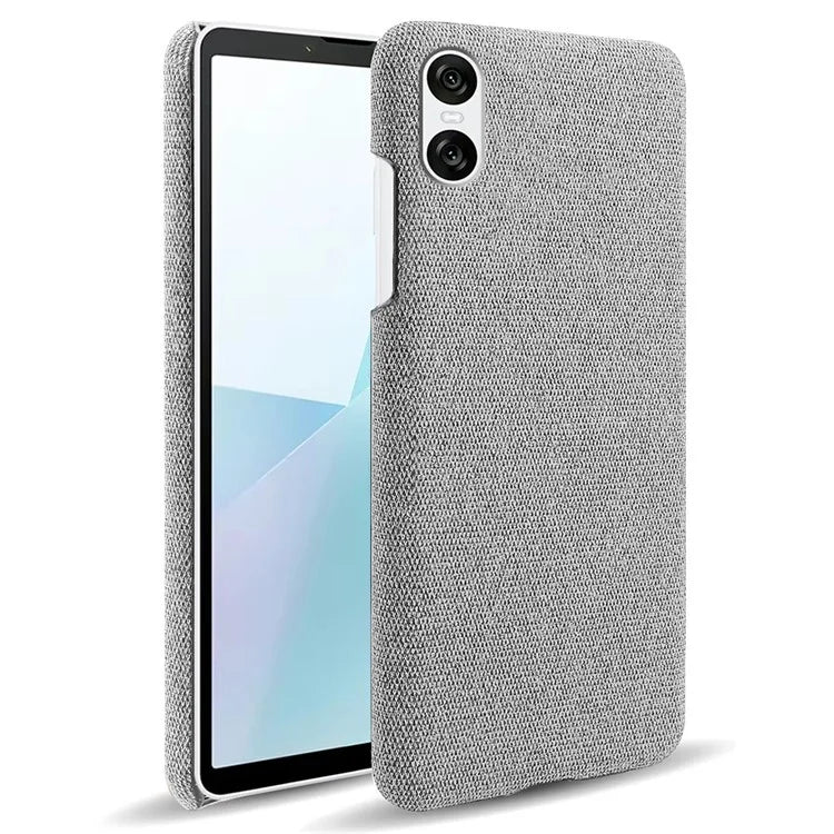 For Sony Xperia 10 VI Case Anti-Scratch Cloth+PC Phone Cover