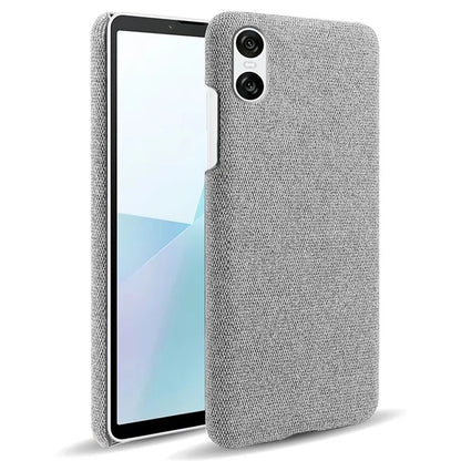 For Sony Xperia 10 VI Case Anti-Scratch Cloth+PC Phone Cover