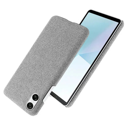 For Sony Xperia 10 VI Case Anti-Scratch Cloth+PC Phone Cover