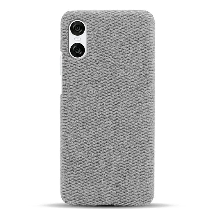 For Sony Xperia 10 VI Case Anti-Scratch Cloth+PC Phone Cover
