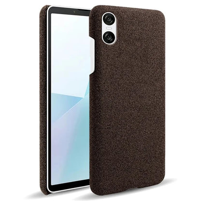 For Sony Xperia 10 VI Case Anti-Scratch Cloth+PC Phone Cover