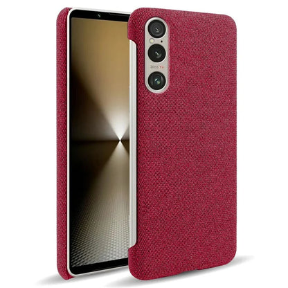 For Sony Xperia 1 VI Case Cloth+PC Protective Phone Cover