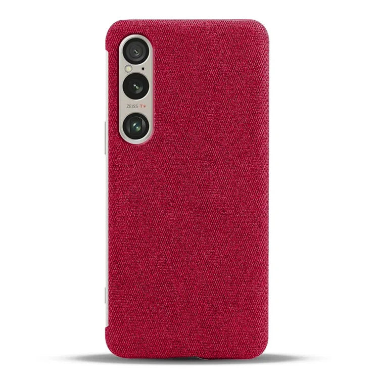For Sony Xperia 1 VI Case Cloth+PC Protective Phone Cover