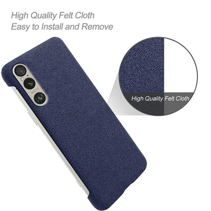 For Sony Xperia 1 VI Case Cloth+PC Protective Phone Cover