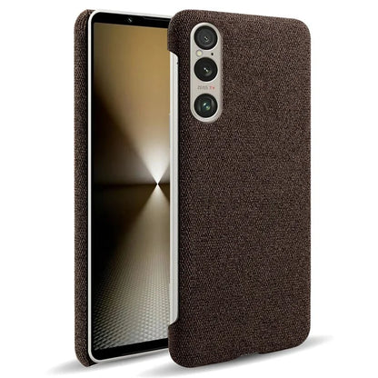 For Sony Xperia 1 VI Case Cloth+PC Protective Phone Cover