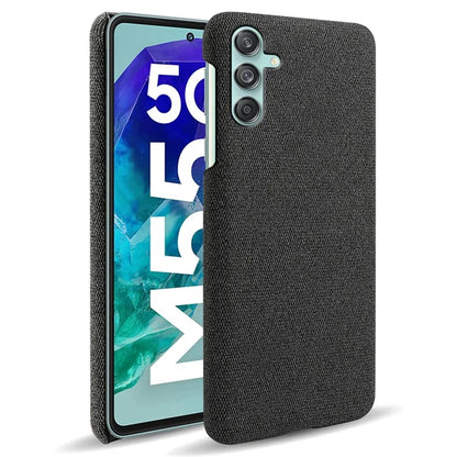 For Samsung Galaxy M55 5G / C55 5G / F55 5G Case Scratch-Proof Cloth+PC Phone Cover