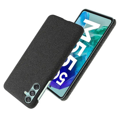For Samsung Galaxy M55 5G / C55 5G / F55 5G Case Scratch-Proof Cloth+PC Phone Cover