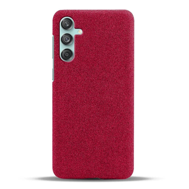 For Samsung Galaxy M55 5G / C55 5G / F55 5G Case Scratch-Proof Cloth+PC Phone Cover