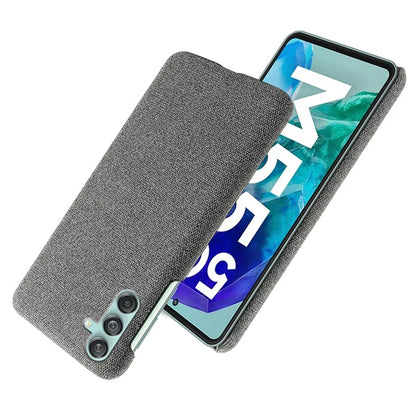 For Samsung Galaxy M55 5G / C55 5G / F55 5G Case Scratch-Proof Cloth+PC Phone Cover