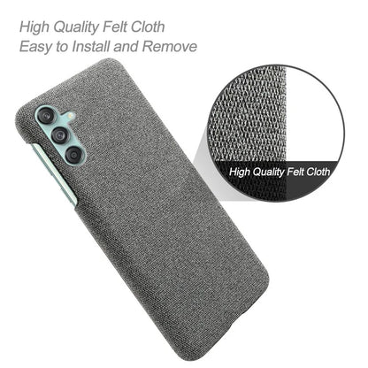 For Samsung Galaxy M55 5G / C55 5G / F55 5G Case Scratch-Proof Cloth+PC Phone Cover