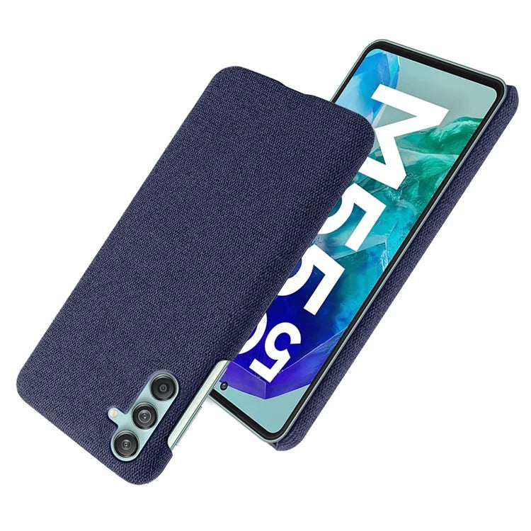 For Samsung Galaxy M55 5G / C55 5G / F55 5G Case Scratch-Proof Cloth+PC Phone Cover