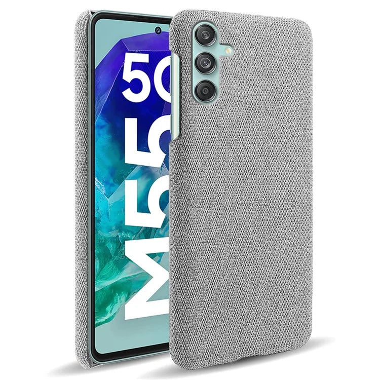 For Samsung Galaxy M55 5G / C55 5G / F55 5G Case Scratch-Proof Cloth+PC Phone Cover