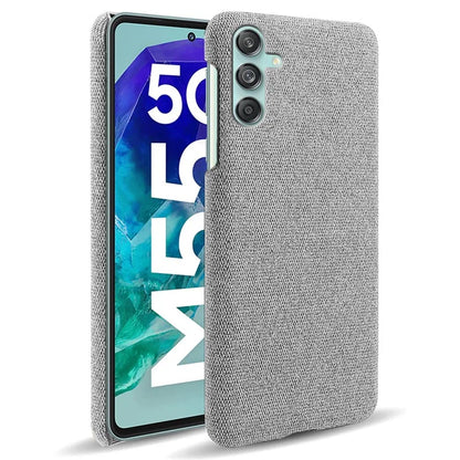 For Samsung Galaxy M55 5G / C55 5G / F55 5G Case Scratch-Proof Cloth+PC Phone Cover