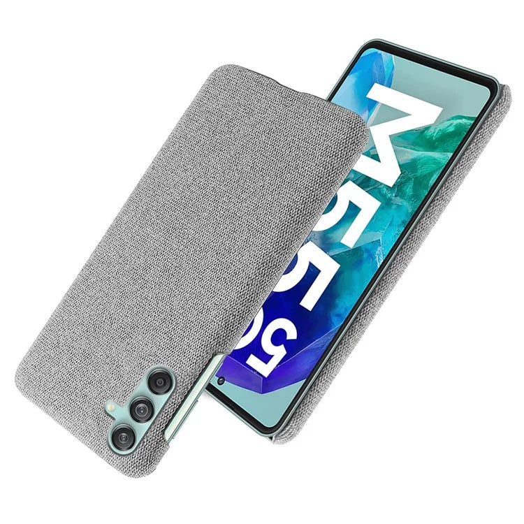 For Samsung Galaxy M55 5G / C55 5G / F55 5G Case Scratch-Proof Cloth+PC Phone Cover
