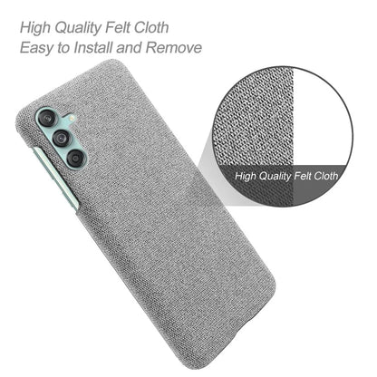 For Samsung Galaxy M55 5G / C55 5G / F55 5G Case Scratch-Proof Cloth+PC Phone Cover