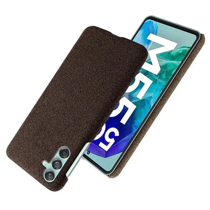 For Samsung Galaxy M55 5G / C55 5G / F55 5G Case Scratch-Proof Cloth+PC Phone Cover