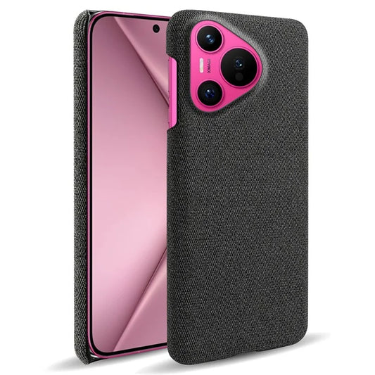 For Huawei Pura 70 Case Anti-Drop Cloth+PC Slim Phone Cover
