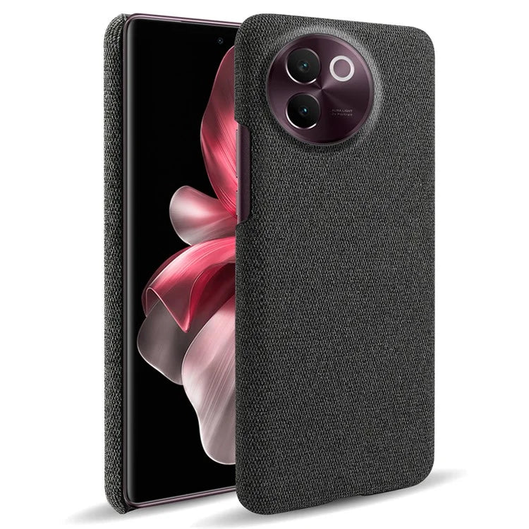For vivo V30e 5G Case Anti-Drop Cloth Covered Hard PC Phone Cases